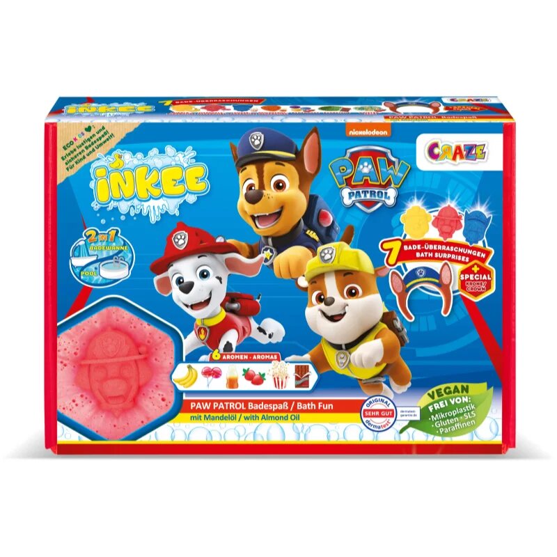 Craze INKEE Paw Patrol set cadou pentru baie pentru copii