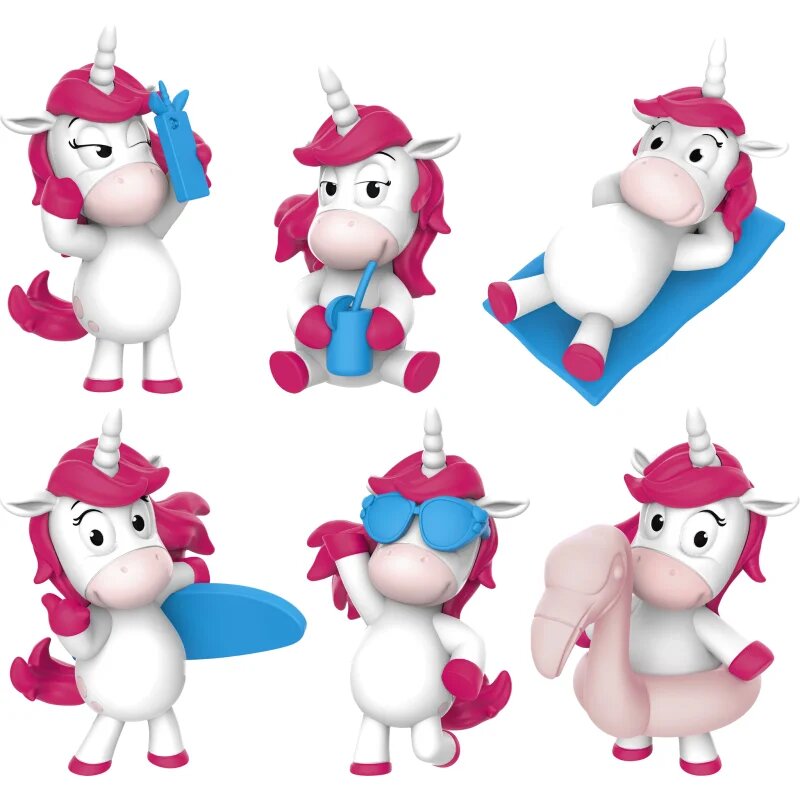 Craze INKEE Unicorn Beach bombă de baie pentru copii 1 buc