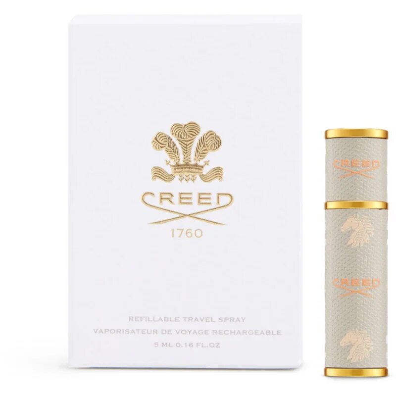 Creed Travel Atomiser Beige sticluță reîncărcabilă cu atomizor 5 ml