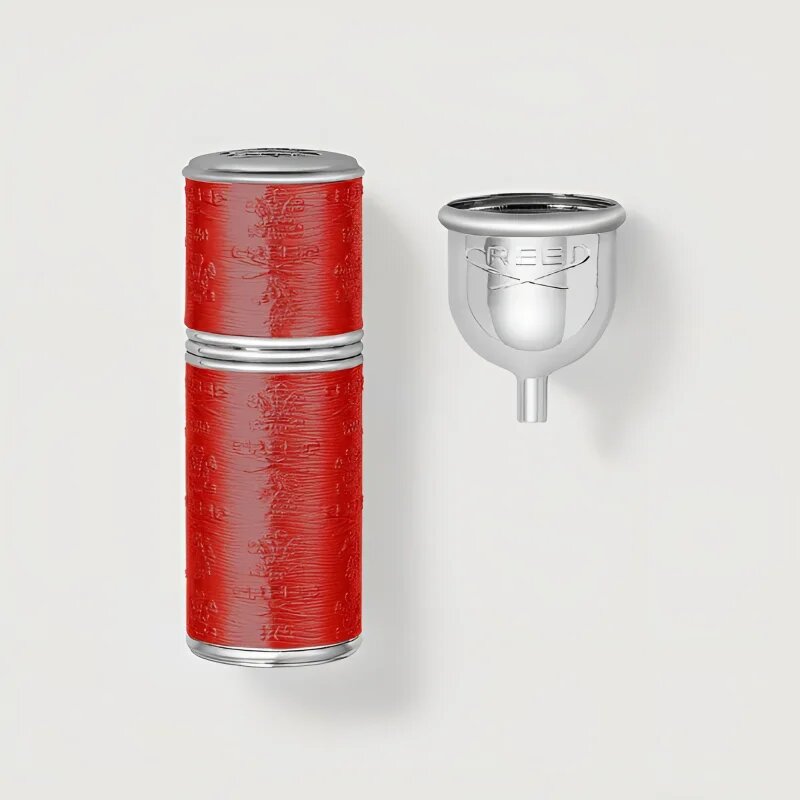 Travel Atomiser Red sticluță reîncărcabilă cu atomizor 50 ml