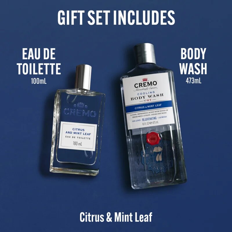 Cremo Set Citrus and Mint set cadou pentru bărbați