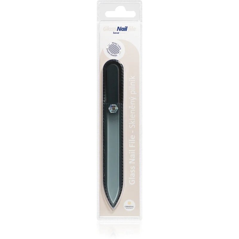 Crystal Bohemia Black pila de unghii din sticla fata-verso 1 buc