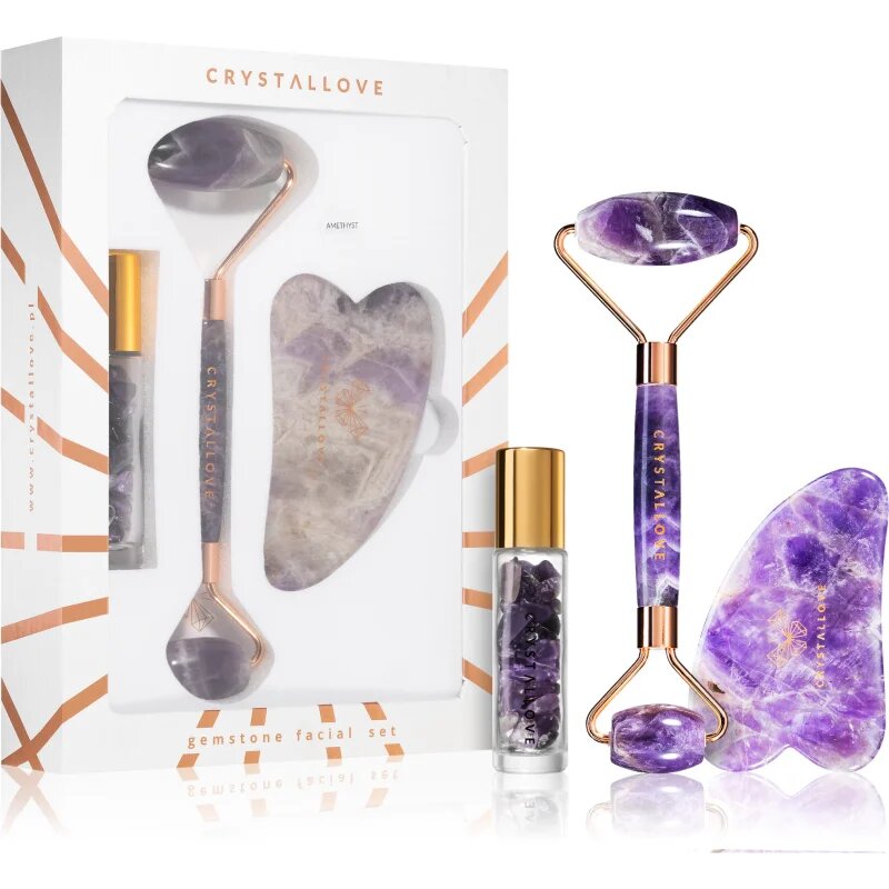 Crystallove Amethyst Beauty Set set pentru îngrijirea pielii