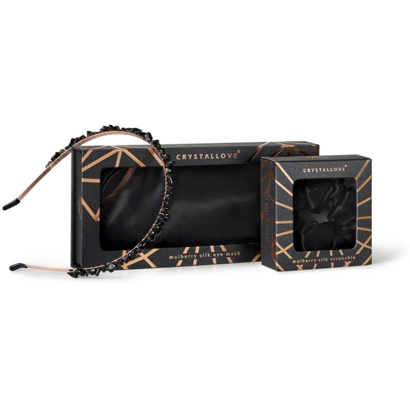 Crystallove Black Silk Set set pentru păr