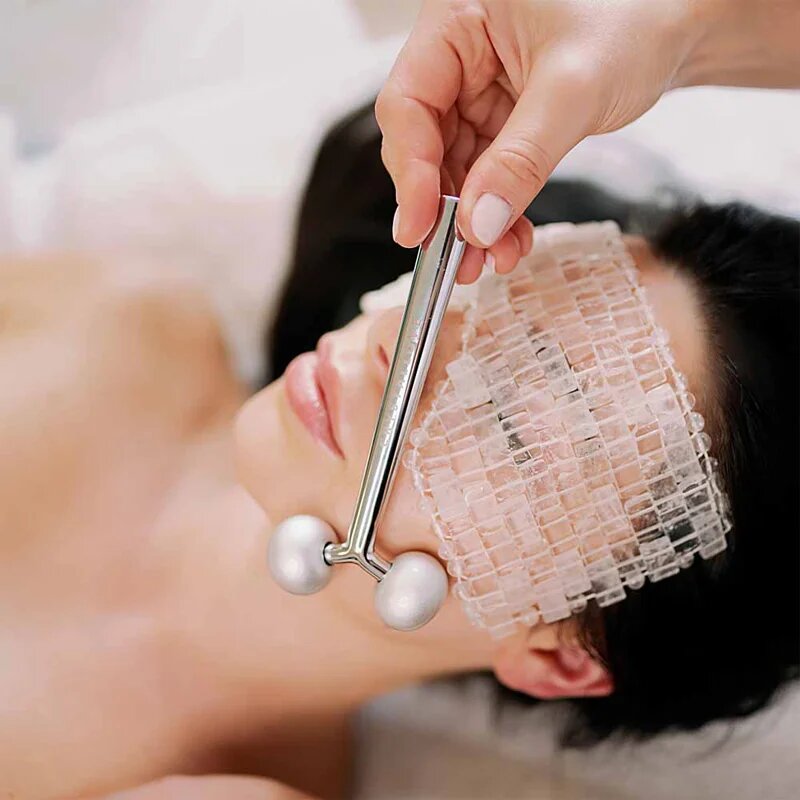 Crystallove Lift & Sculpt accesoriu de masaj faciale culoare Silver 1 buc