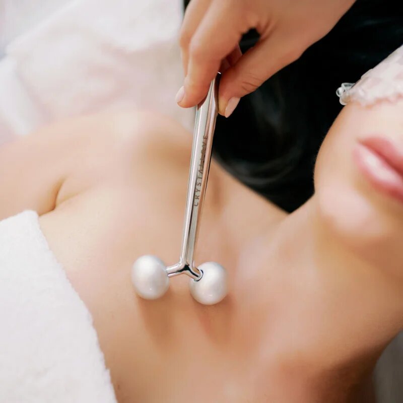 Crystallove Lift & Sculpt accesoriu de masaj faciale culoare Silver 1 buc