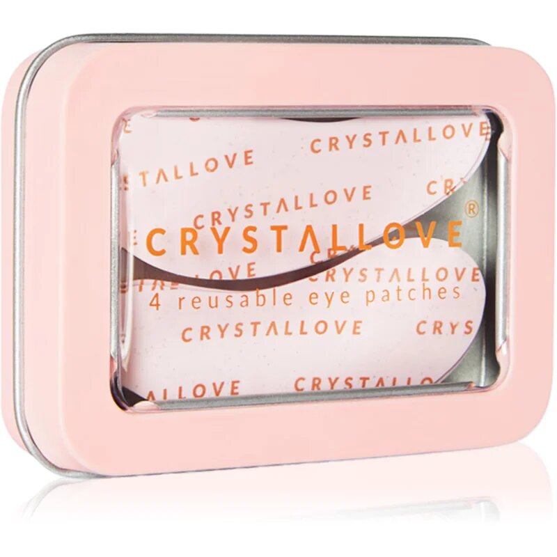 Crystallove Reusable Eye Patches plasturi reutilizabili pentru zona ochilor 4 buc