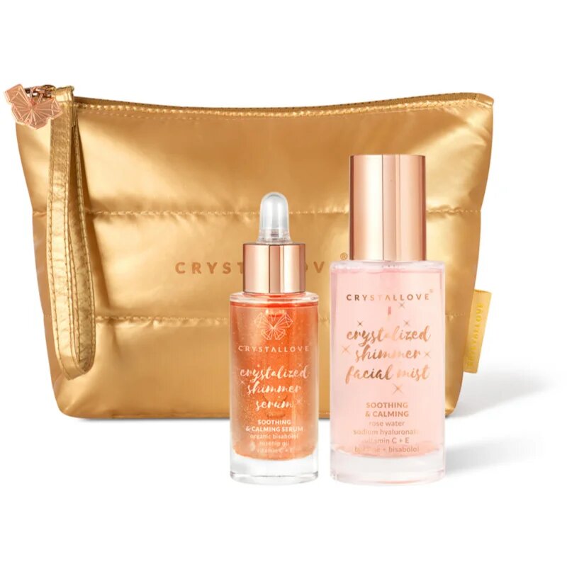 Crystallove Rose Quartz Skincare Duo set pentru îngrijirea tenului