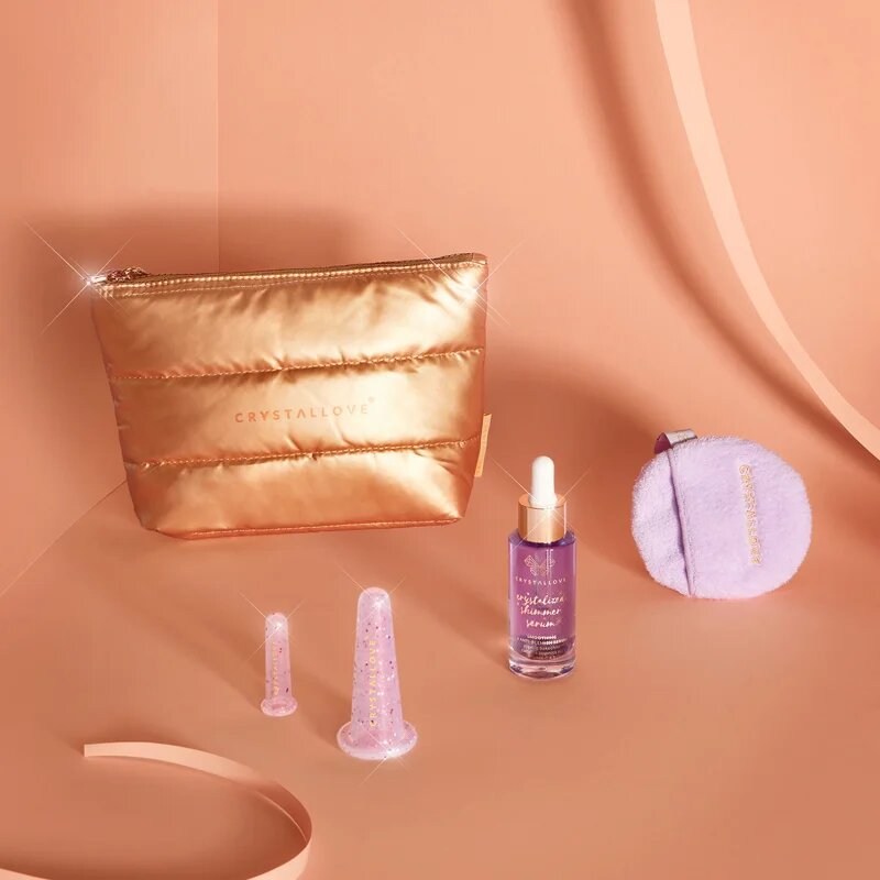 Crystallove Set Lilac set faciale