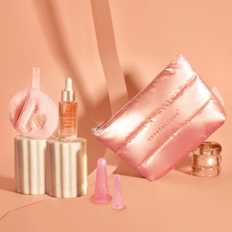Crystallove Set Pink set faciale