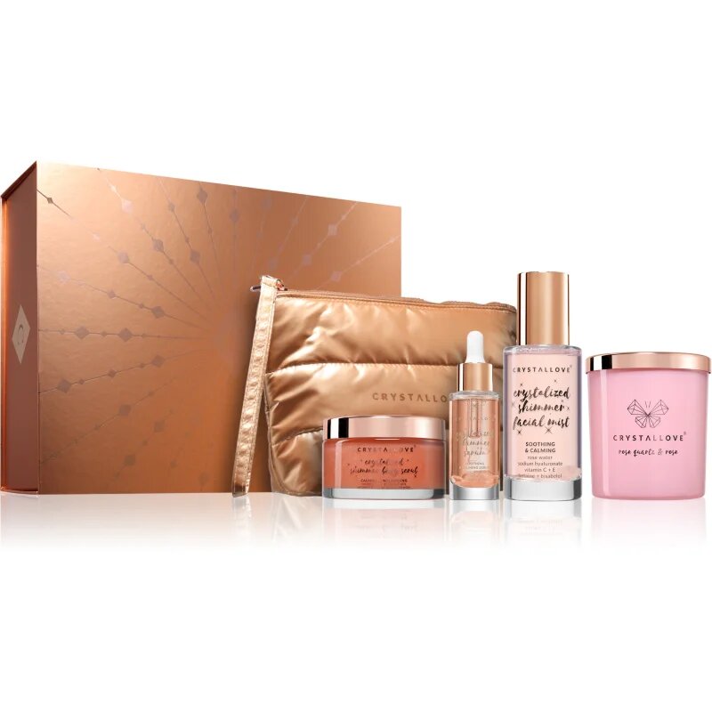 Crystallove The Pink Glow Ritual set cadou