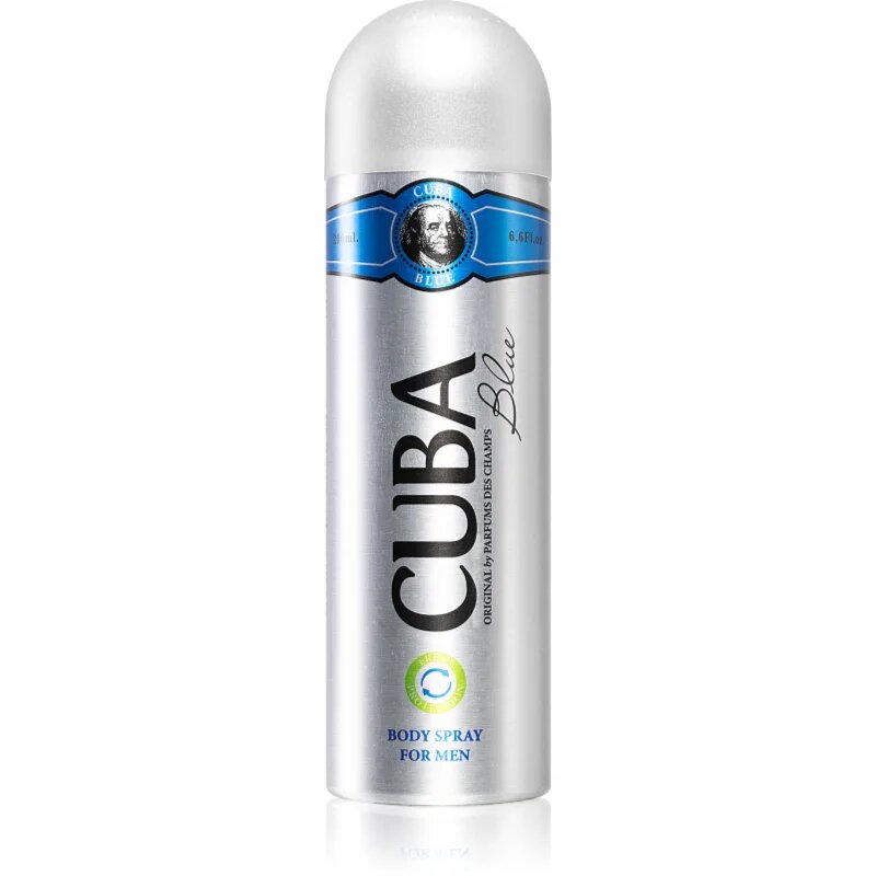 Cuba Blue spray şi deodorant pentru corp pentru bărbați 200 ml