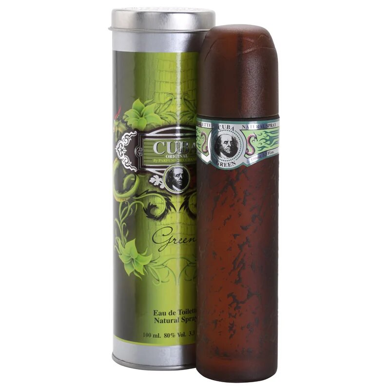 Cuba Green Eau de Toilette pentru bărbați 100 ml