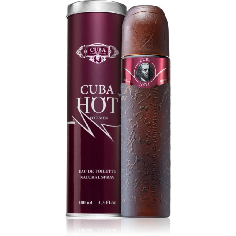 Cuba Hot Eau de Toilette pentru bărbați 100 ml