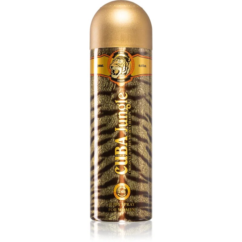 Cuba Jungle Tiger deodorant pentru femei 200 ml
