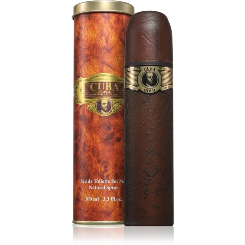Cuba Original Gold Eau de Toilette pentru bărbați 100 ml