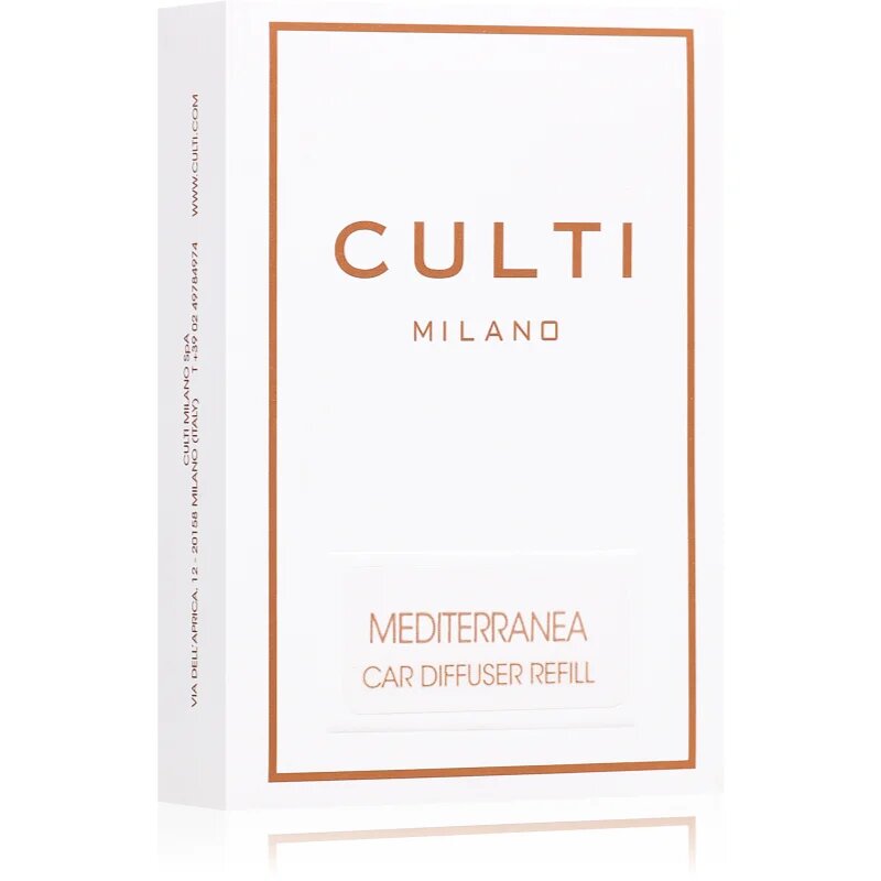 Culti Milano Car Mediterranea parfum pentru masina rezervă 1 buc