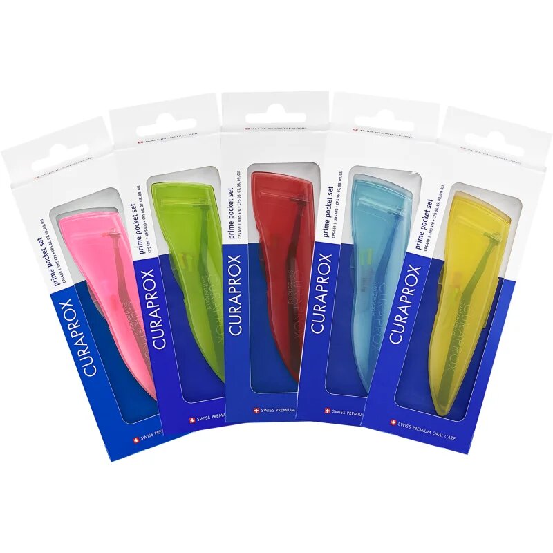 Curaprox 459 Blister Prime Pocket Set perie interdentara 5 buc