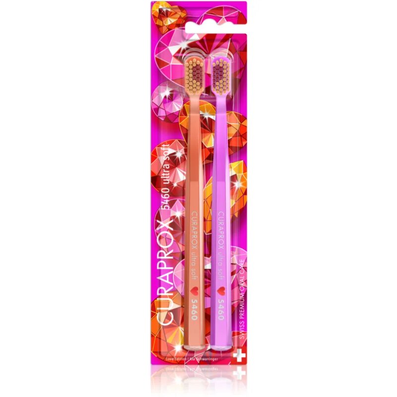 Curaprox CS 5460 Love Edition perie de dinti 2 buc