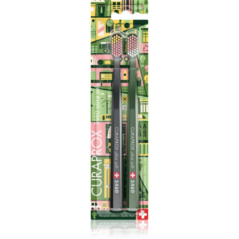 Curaprox CS 5460 Recycled Edition 2.0 periuțe de dinți 2 buc