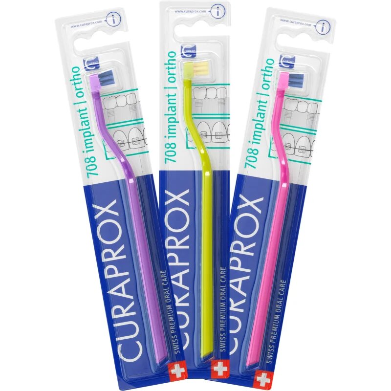 Curaprox CS 708 Implant periuta de dinti ortodontica 1 buc