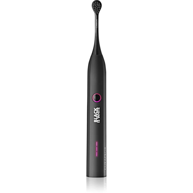 Curaprox Hydrosonic Black is White periuta de dinti electrica sonica cu efect de albire 1 buc