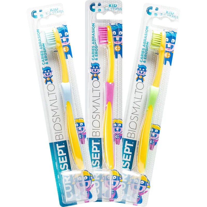 Curasept Biosmalto Kid 3-6 Years periuta de dinti pentru copii 1 buc