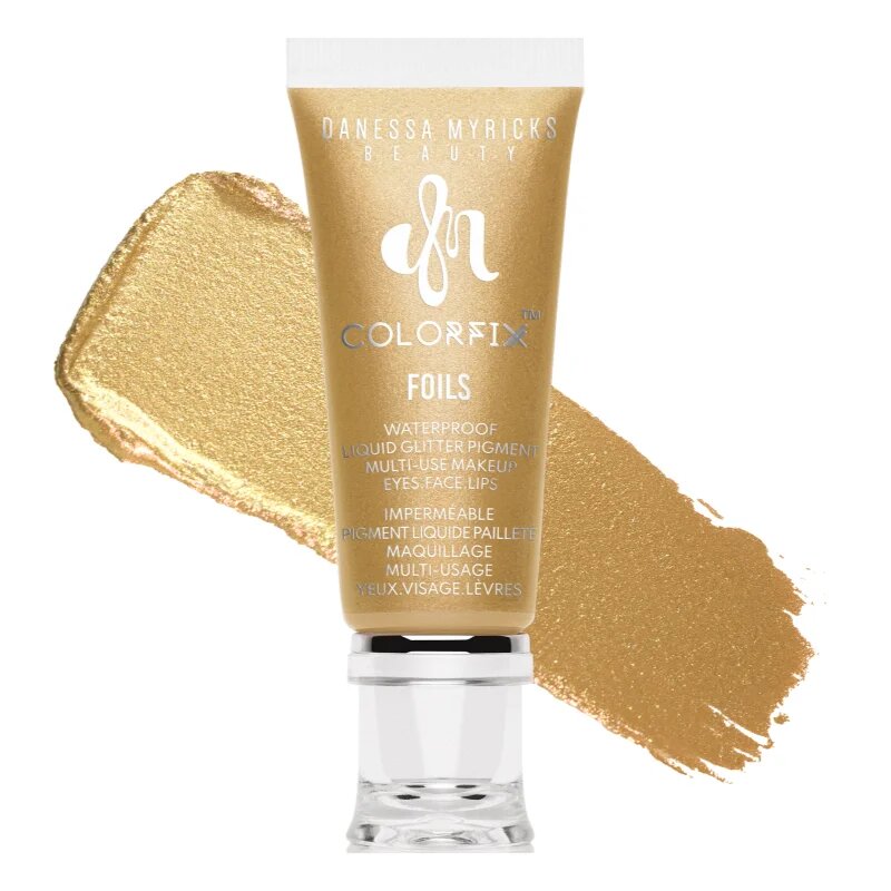 Danessa Myricks Beauty Colorfix Foils machiaj multifuncțional pentru ochi buze și față culoare NIghtcap 10 ml