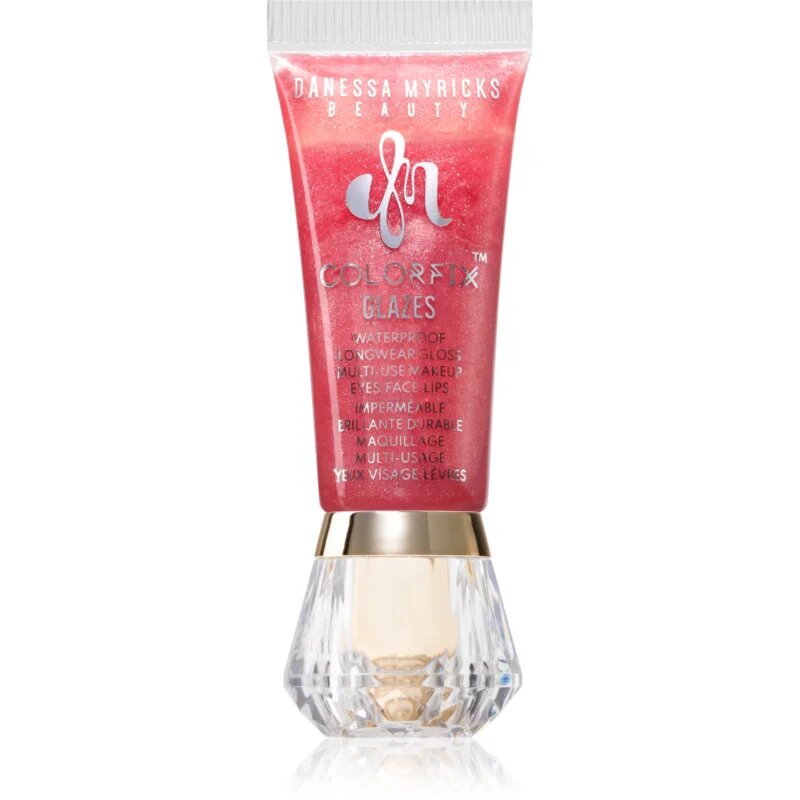 Danessa Myricks Beauty Colorfix Glaze machiaj multifuncțional pentru ochi buze și față culoare Pink Ice 10 ml
