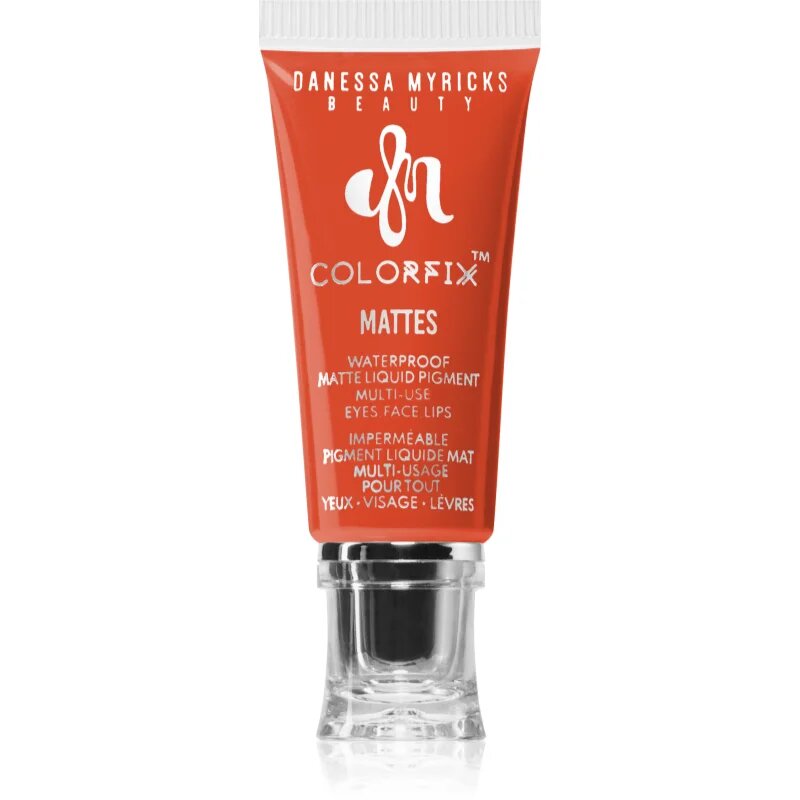 Danessa Myricks Beauty Colorfix Mattes machiaj multifuncțional pentru ochi buze și față culoare Carrot Cake 10 ml