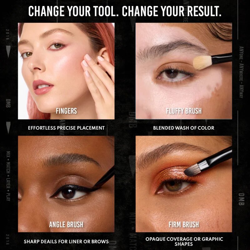 Danessa Myricks Beauty Colorfix Mattes machiaj multifuncțional pentru ochi buze și față culoare Carrot Cake 10 ml