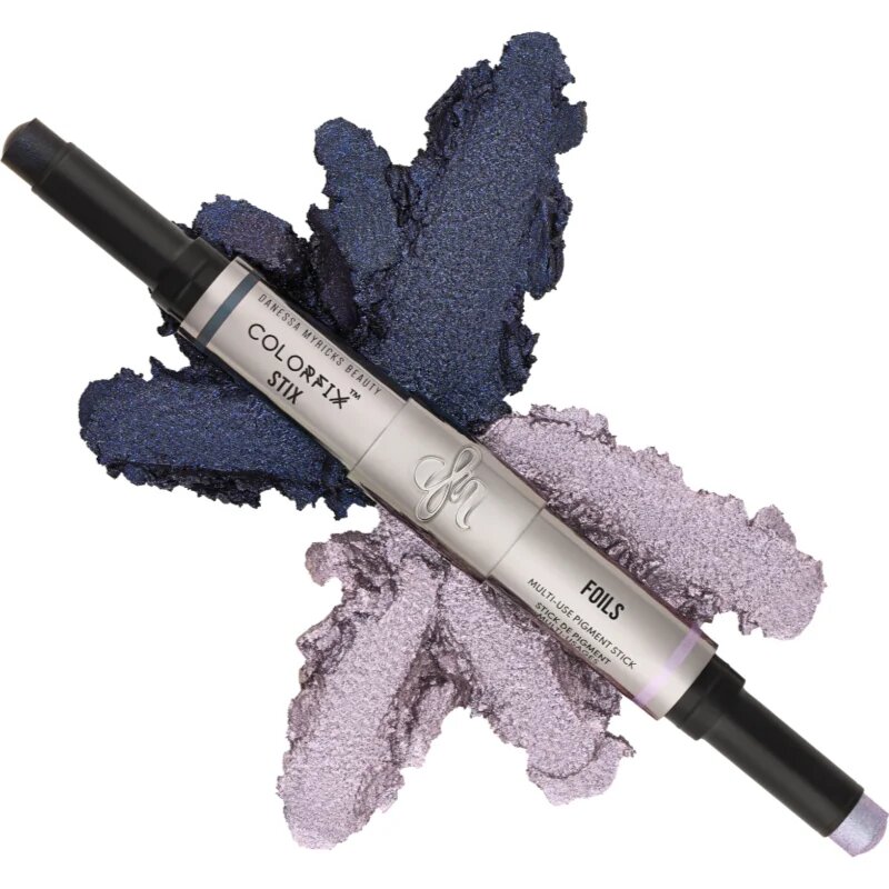 Danessa Myricks Beauty Colorfix Stix machiaj multifuncțional pentru ochi buze și față culoare Duo 9 Cosmic Veil/Starling 2x3 g
