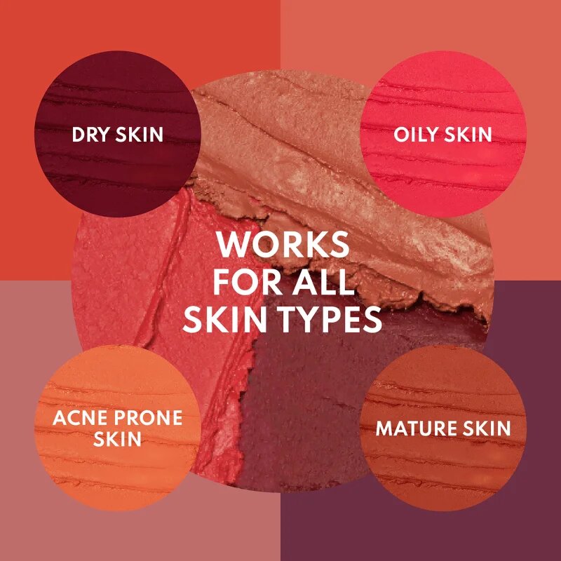 Danessa Myricks Beauty Yummy Skin Blurring Balm Powder Flushed balsam tonic pentru buze si obraji culoare It Girl 6 g