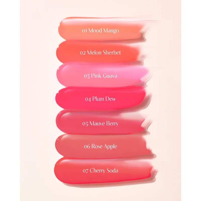 Dasique Juicy Dewy Lip Tint luciu de buze rezistent culoare 02 Melon Sherbet 3.5 g