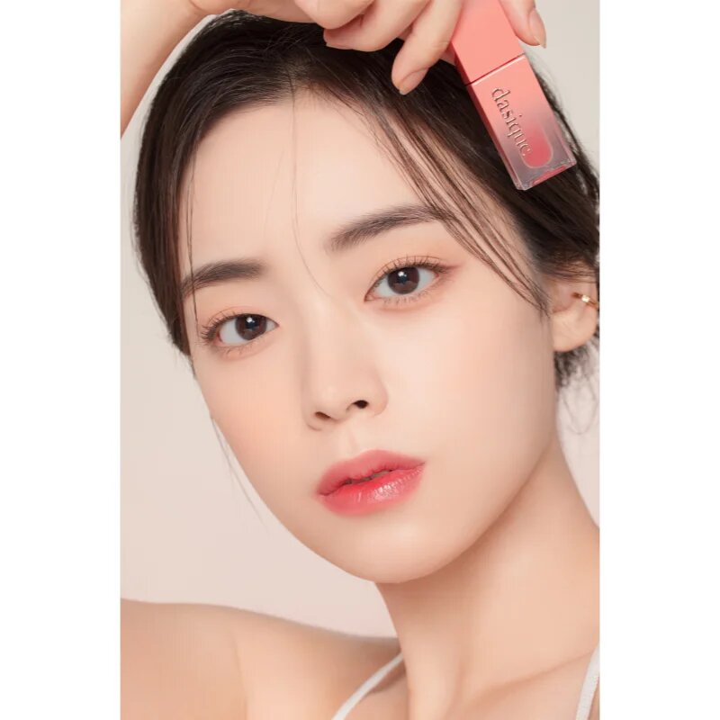 Dasique Juicy Dewy Lip Tint luciu de buze rezistent culoare 02 Melon Sherbet 3.5 g