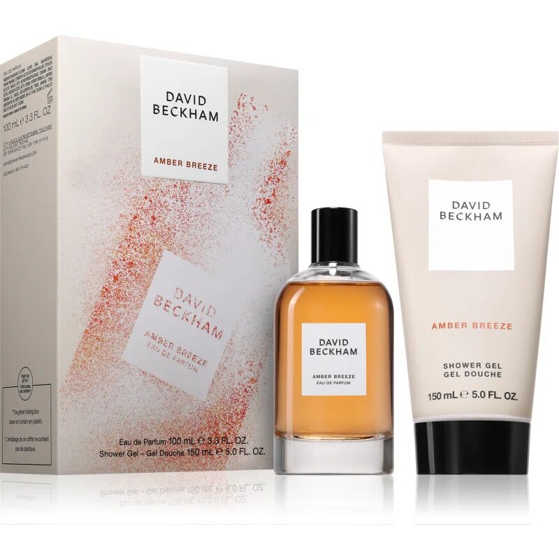 David Beckham Amber Breeze set cadou pentru bărbați 2 buc