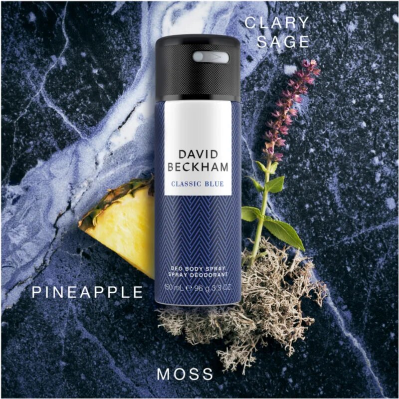 David Beckham Classic Blue deodorant spray pentru bărbați 150 ml