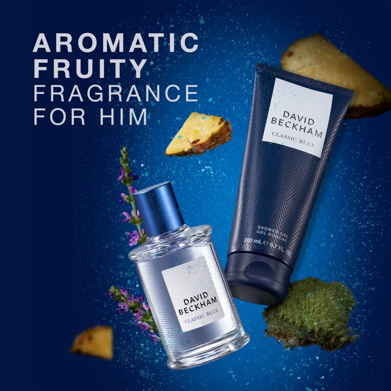 David Beckham Classic Blue set cadou pentru bărbați