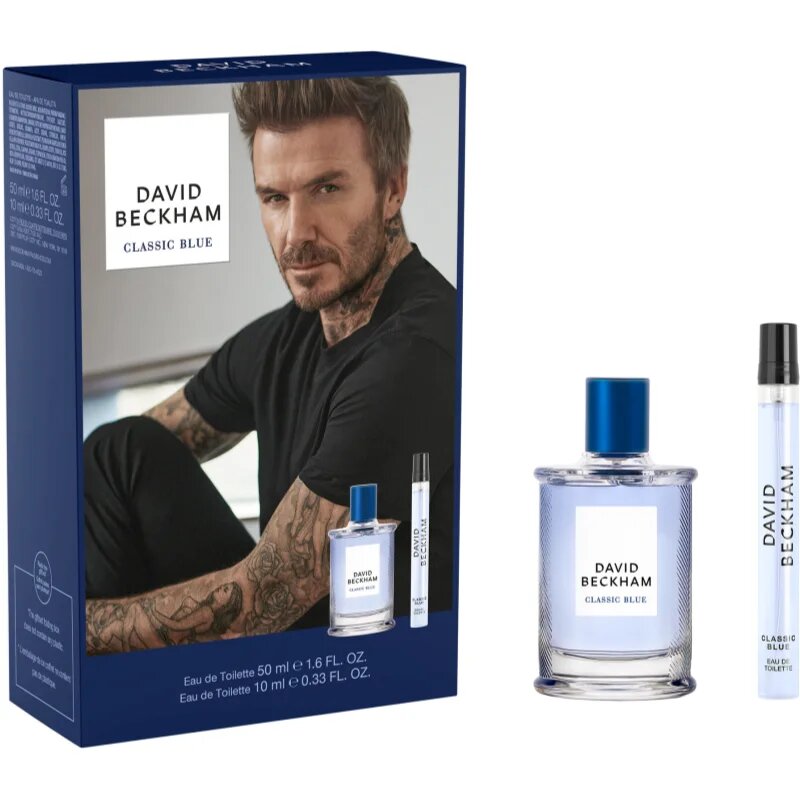 David Beckham Classic Blue set cadou pentru bărbați