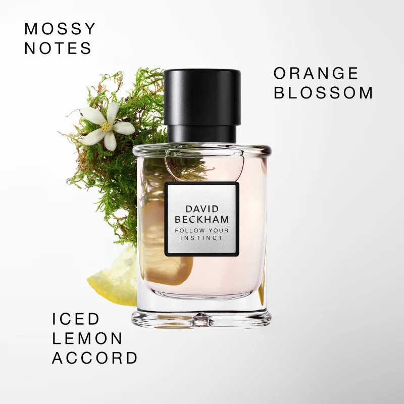 David Beckham Follow Your Instinct Eau de Parfum pentru bărbați 50 ml