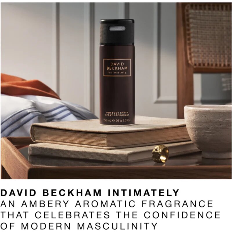 David Beckham Intimately Men deodorant spray pentru bărbați 150 ml