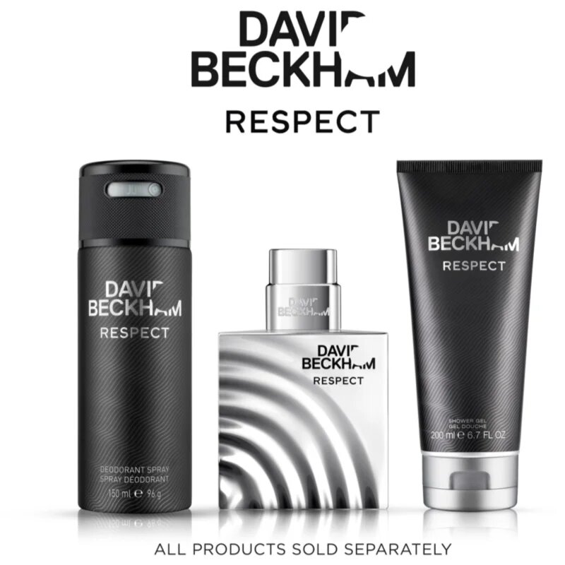 David Beckham Respect gel de duș pentru bărbați 200 ml