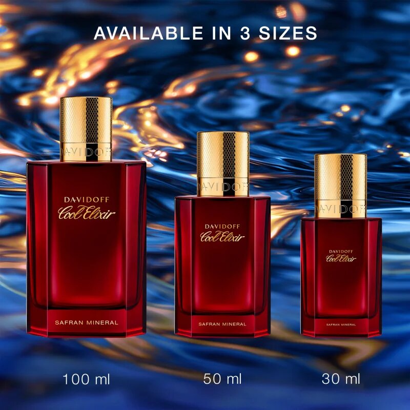 Davidoff Cool Elixir Safran Mineral parfum intense pentru bărbați 50 ml