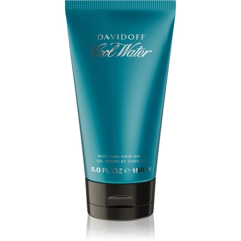 Davidoff Cool Water Body and Hair Wash gel de duș pentru bărbați 150 ml