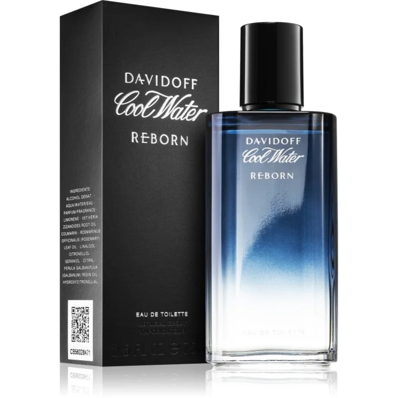 Davidoff Cool Water Reborn Eau de Toilette pentru bărbați 75 ml