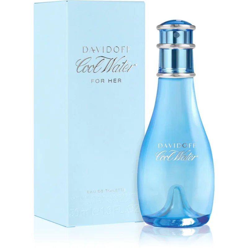 Davidoff Cool Water Woman Eau de Toilette pentru femei 50 ml