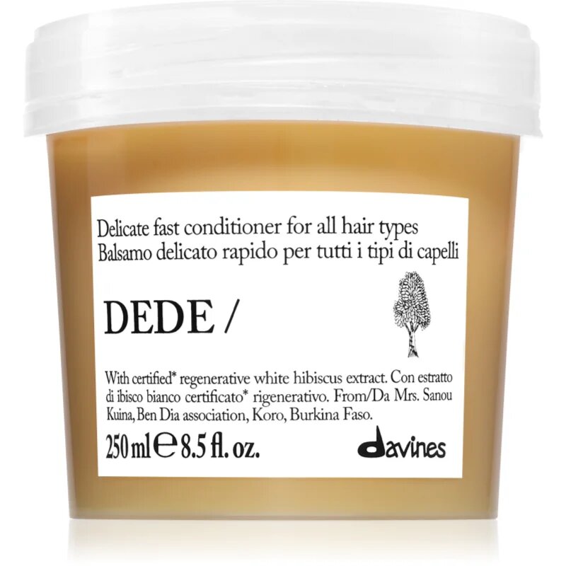 Davines Dede Conditioner balsam delicat pentru toate tipurile de păr 250 ml