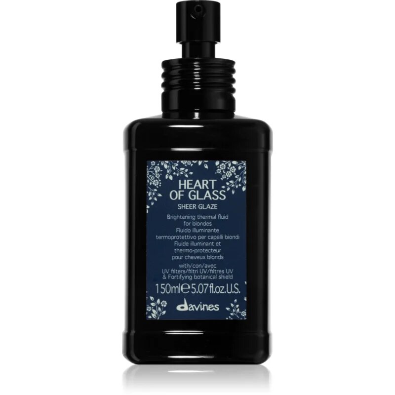 Davines Heart of Glass Sheer Glaze stralucirea pielii pentru par blond 150 ml