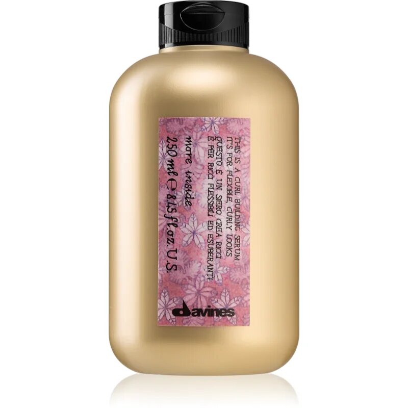 Davines More Inside Curl Building Serum ser pentru par ondulat pentru bucle flexibile 250 ml
