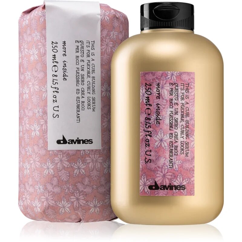 Davines More Inside Curl Building Serum ser pentru par ondulat pentru bucle flexibile 250 ml